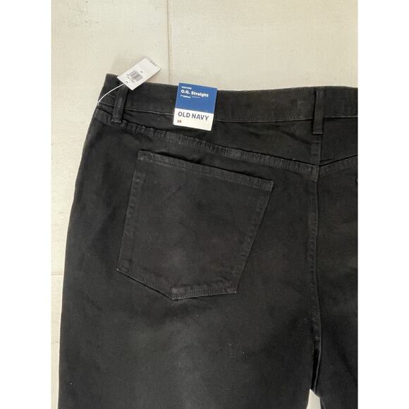 Old Navy Shorts Jean Denim Cut Off High Rise OG Straight - Picture 4 of 8